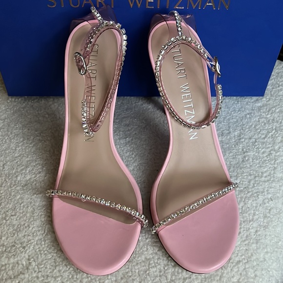 Stuart Weitzman Crystal Sandal - Picture 2 of 12